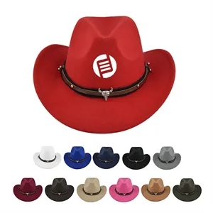 Suede Western Cowboy Hat