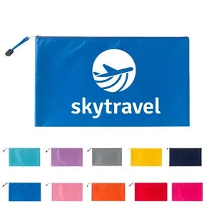 A6 Waterproof Zipper Bag Pencil Pouch