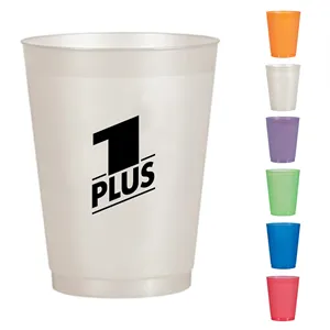 16 Oz. Frosted Translucent Plastic Stadium Cup
