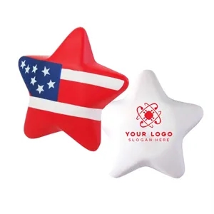 Patriotic Star Stress Reliever