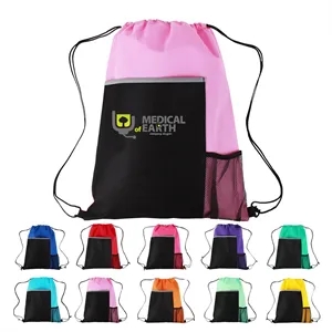 14''x 18'' Dual Pocket Drawstring Sportpack