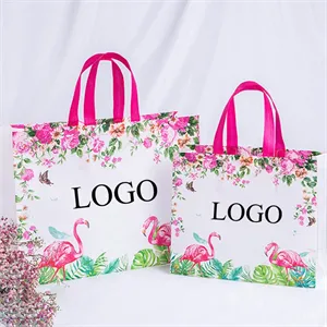 Custom Logo Laminated Non-Woven Tote Bag