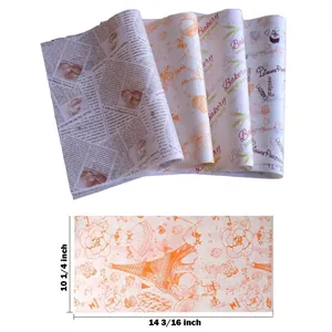 Custom Printed Food Wrapping Paper
