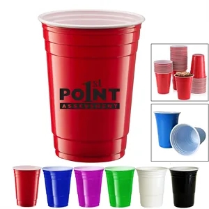 Disposable Plastic Party Cup 16 Oz.
