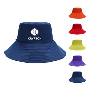 Double Sided Big Brimmed Bucket Hat