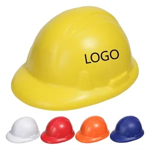 Custom Logo Custom Hard Hat Stress Ball Pressure Reliever