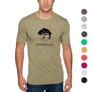 Next Level 3.7 OZ. 65/ 35 Polyester/ Cotton Men's T-Shirt