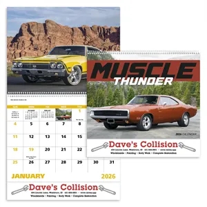 Good Value™ Muscle Thunder - Spiral Calendar