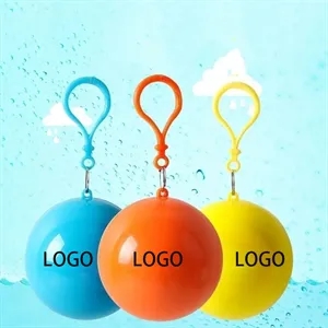 Portable Spherical Raincoat