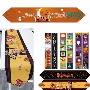 Thanksgiving Christmas Tablecloth and Placemats Set