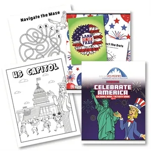 Celebrate America Coloring & Activity Book