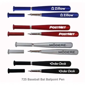 Popular !... Stylish Baseball Bat Ballpoint Custom Pens