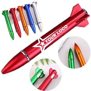 Rocket Missile Shaped Ballpoint Pen Advertising Gift
