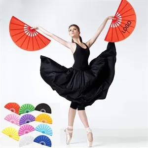 Custom Logo Folding Hand Fans Bulk Wholesale