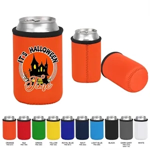 Custom Logo 12OZ Neoprene Can Cooler (2 Sided Imprint)
