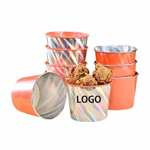 Disposable Fried Chicken Popcorn Paper Bucket