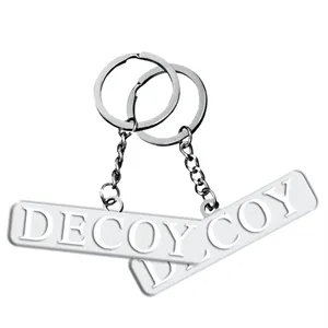 Stainless Steel Molded Keychain