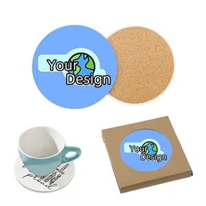 Round Absorbent Stone Coaster