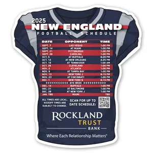 Football Schedule Magnet