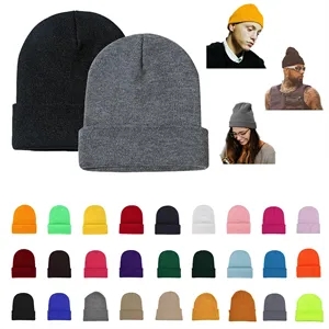Soft Cuffed Beanies Cap