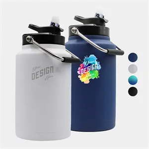 128 oz Ice Shaker® Stainless Insulated Half Gallon Water Jug