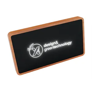 SCX Innovative Design™ Maple Wood Wireless Power Bank 500...