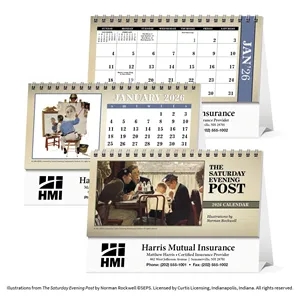 Triumph® Calendars The Saturday Evening Post Desk Calendar