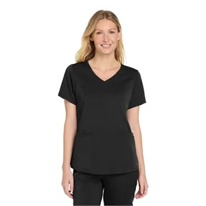 Wink Women's Premiere Flex Mock Wrap Top