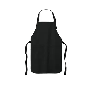 Port Authority Full-Length Two-Pocket Bib Apron.