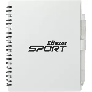 5.5'' x 7'' FSC® Recycled Spiral Notebook w/ RPET Pe