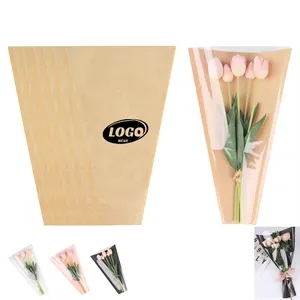 20 Pcs Kraft Paper Floral Packaging Bags