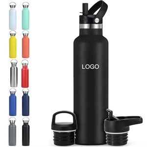Custom Logo Sport Stainless Steel Water Bottle