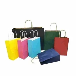 Custom Shopping Craft Paper Storage Bags