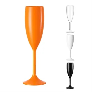 163ml Plastic Champagne Glass