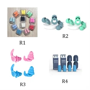 Reusable Soft Silicone Foam Ear Plugs