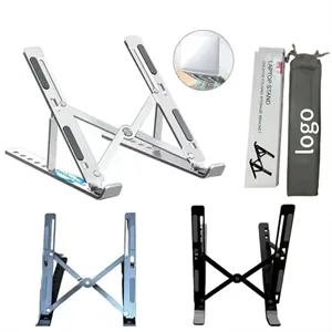 7 Angles Adjustable Foldable Aluminum Laptop Stand
