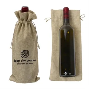 Drawstring Wine Bag