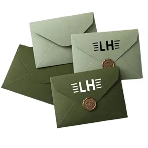 linen Texture Invitation Envelopes