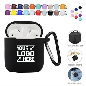 Soft Silicone Earbud Charging Case Cover