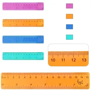 Colorful Plastic Straight Ruler