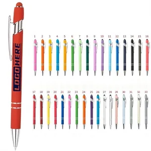Multifunction Ballpoint Pen With Stylus Tip