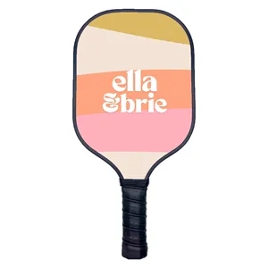Custom Fiberglass Pickleball Paddle - Black