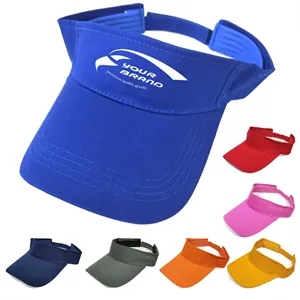Men Women Adjustable Closure Sun Tennis Visors Hats"