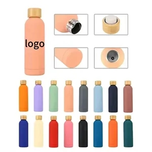 Small Mouth Insulation Portable Wood lid Water Cup