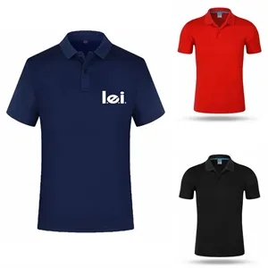 Custom Logo Quick Drying Polo Shirt Custom Unisex