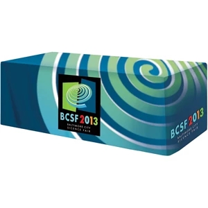 All Over Full Color Table Cover - fitted poly 4-sided, 8'