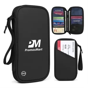RFID Blocking Travel Wallet Cards Passport Holder