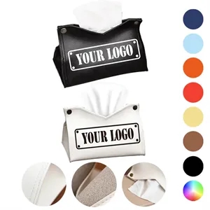 PU Leather Tissue Holder