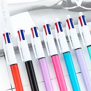 4-in-1 Multicolor Retractable Ballpoint Pen