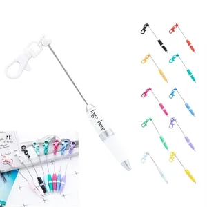 Colorful Pen With Keychain And Lanyard